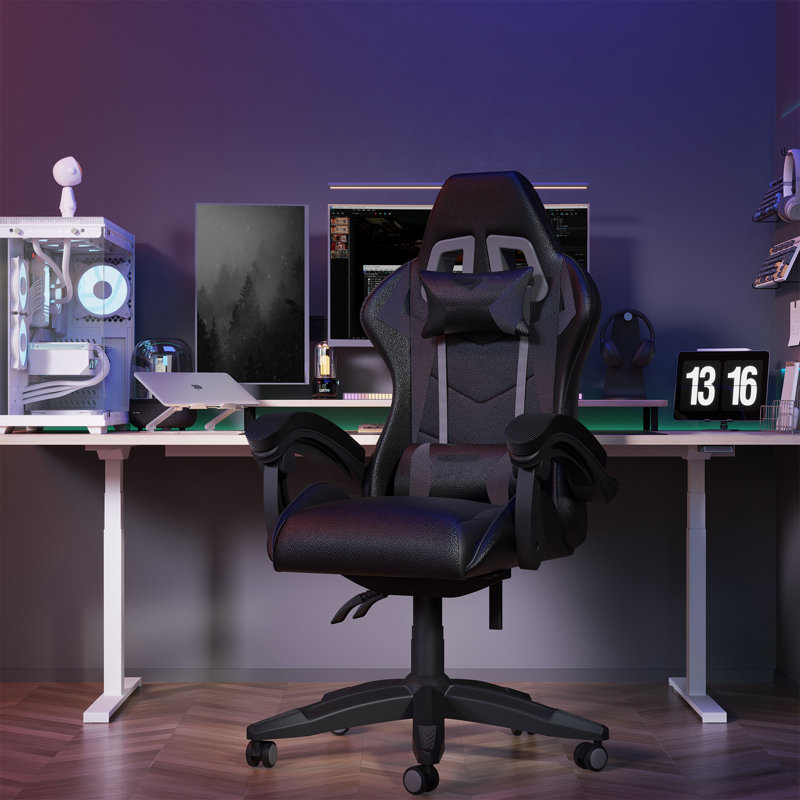 Fauteuil de jeu Stephen, Noir