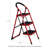 Higuchi 3 - Step Steel Folding Step Stool