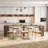 Multifunctional extendable Dining Table Console table-484999933