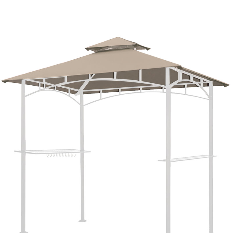Auvent de remplacement pour abri de jardin Monyca, Beige