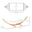 Ahtsham Spreader Bar Hammock with Stand
