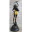 Femme nue, chasseuse, fonte chaude, déesse de la chasse, déesse, statue de bronze