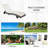 Outsunny Wicker Chaise Lounge Pool Chair, Outdoor Cushioned Patio Sun Lounger With 5-Level Adjustable Backrest-172130484