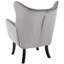 Neuman Velvet Wingback Chair-1497812703
