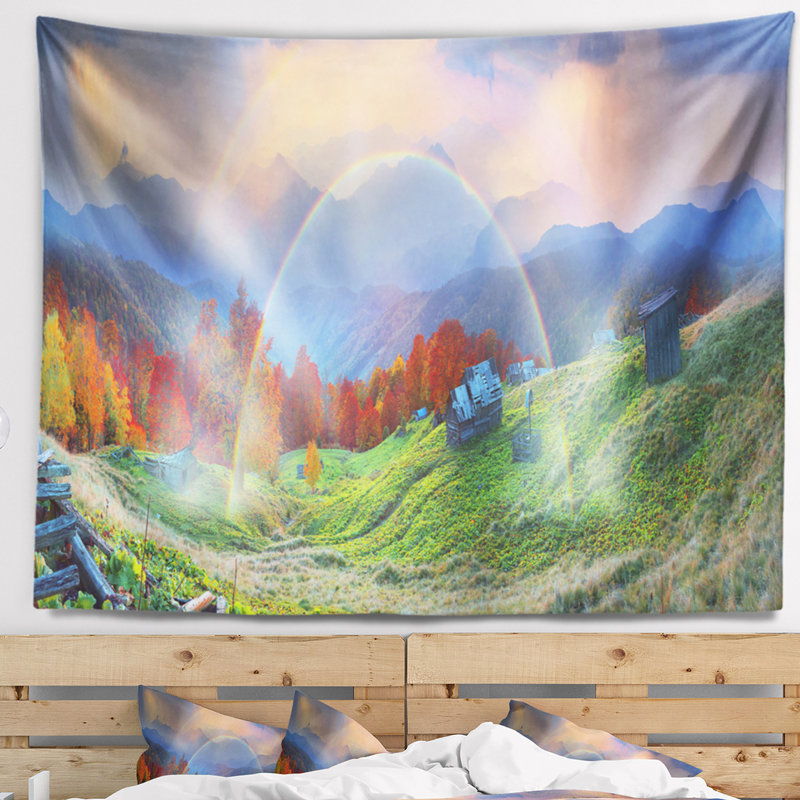 Polyester Tapestry, 50" H x 60" W