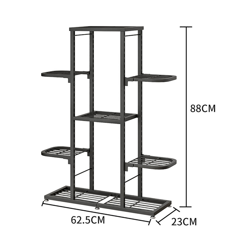 Tahitha Plant Stand, 88cm H x 62.5cm W x 23cm D, White