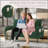corduroy fabric, comfortable monochrome double sofa, suitable for living rooms and bedrooms-132619801