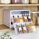 YouCopia SpiceStack® Adjustable Spice Rack Organizer, Pull-Down 24-Bottle Seasonings and Spices Holder for Kitchen Cabinet and Pantry Organization with 104 Included Labels, Organizing Hero Collection