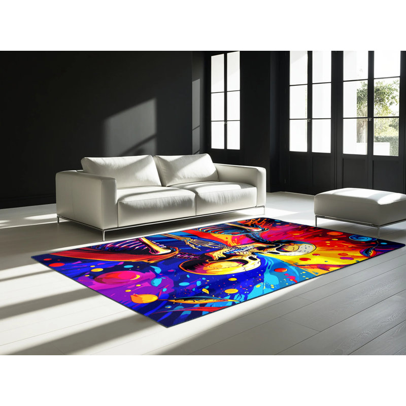 Shimmer Spiral Rug, Rectangle 8' x 10'