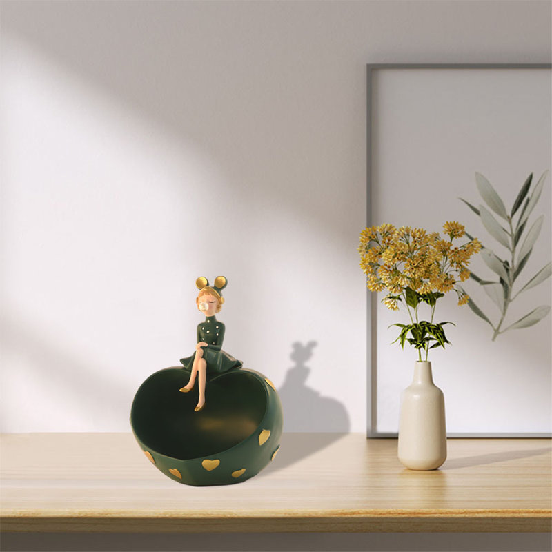 Storage Tray, Dark Green