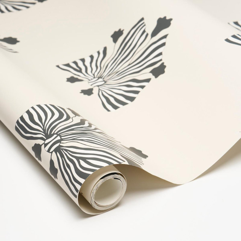Papier peint Schumacher X Marian Mcevoy Bow-Wow-Wow, Crème