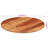  Table Top Brown Solid Sheesham Wood 19.7 In Diameter Durable