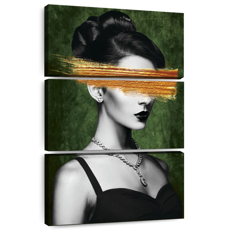 Portrait de fille Leisha Glamour, H 65 po x l 42 po