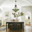 5-light Dimmable Tiffany Chandelier