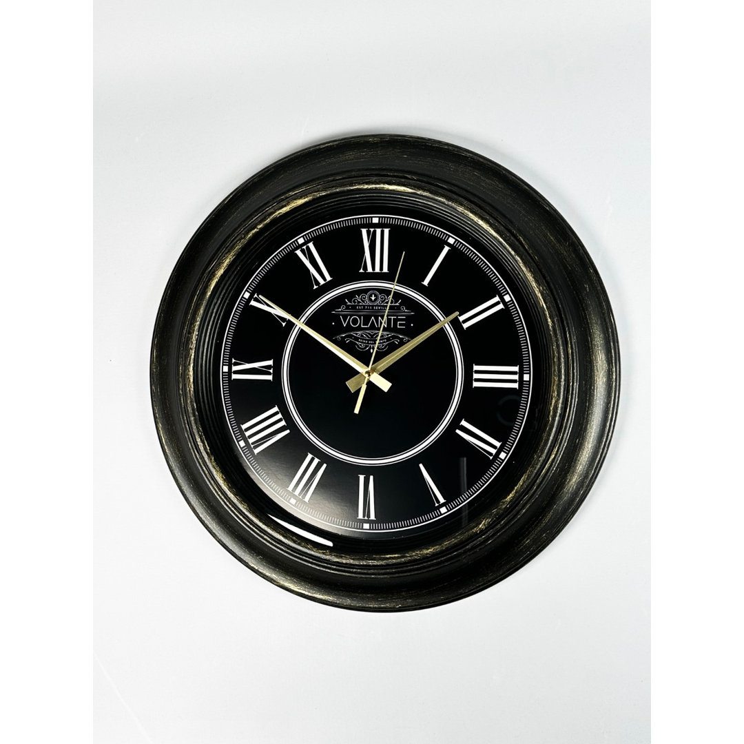 Analoge Wanduhr Sperber 45 cm