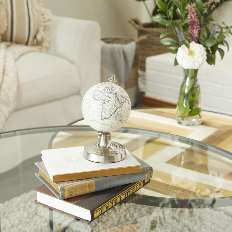 Globe de table en aluminium
