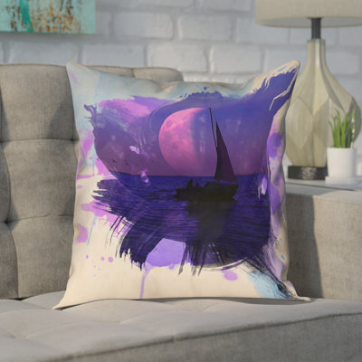Housse de coussin en coton David Khieu