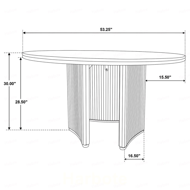 Table de salle à manger Dreydon