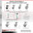 Heavy Duty Thermoplastic Rubber Caster