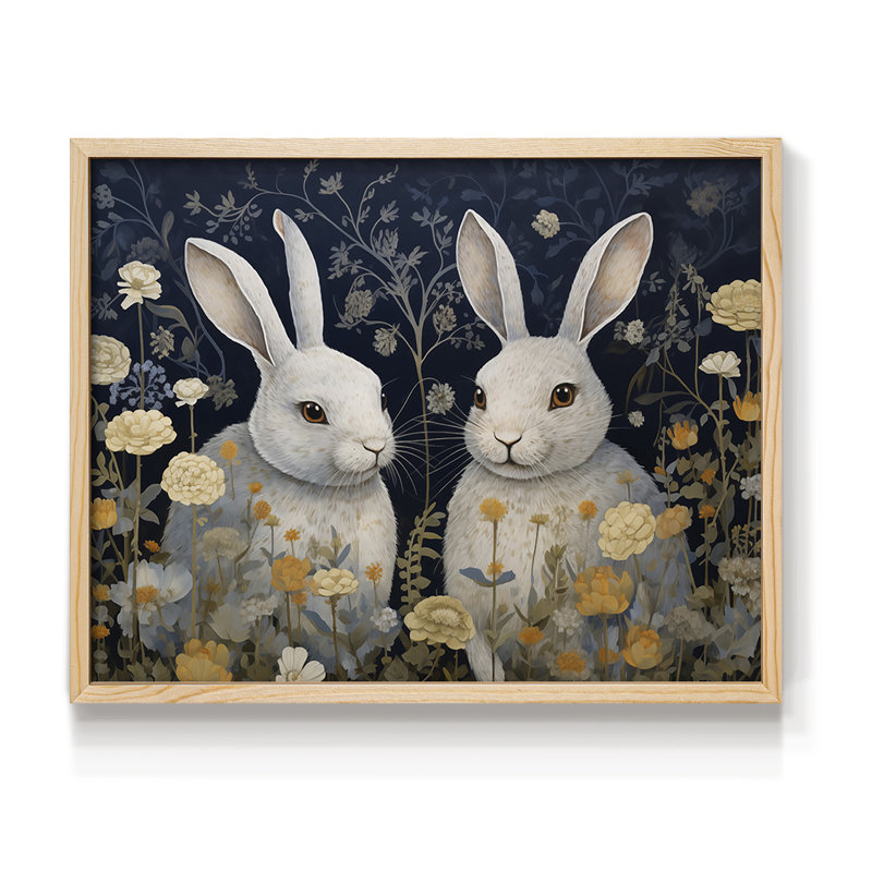 Faune - XXX - Reproduction encadrée - Restickable, Naturel, H 11 po x l 14 po