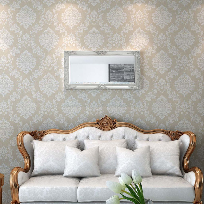 Blanche Full Length Mirror, Silver, 100cm H x 50cm W
