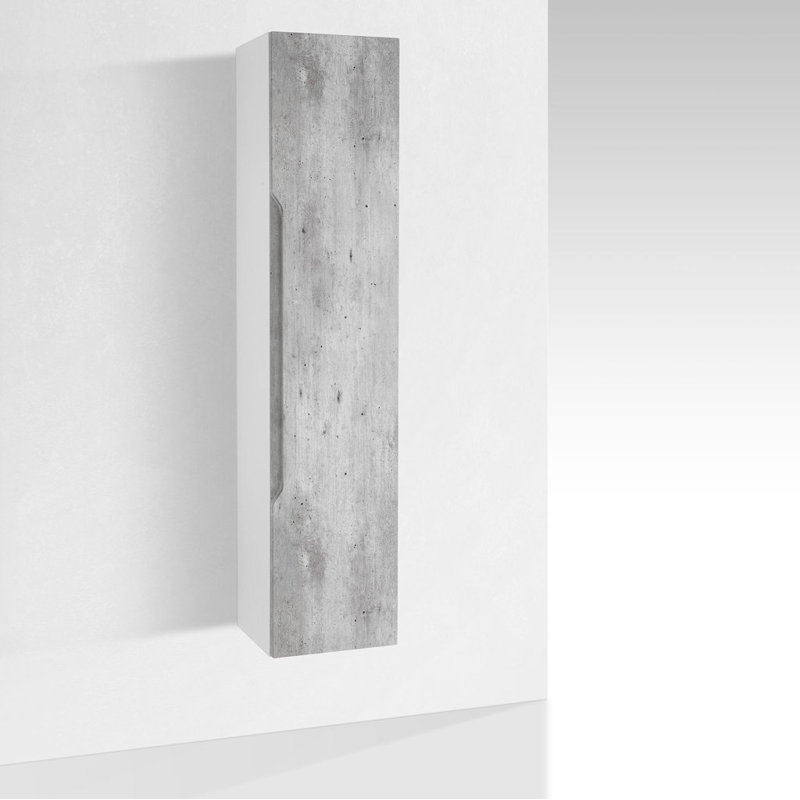 Knapen Wall Bathroom Cabinet, Cement