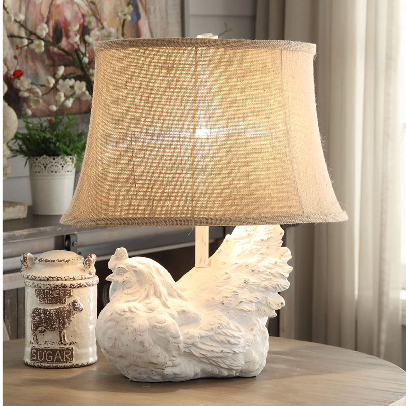 Lampe de table blanche 21 po Inglesbatch