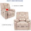 Fauteuil de massage inclinable électrique chauffant-1648852382