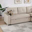 Canapé modulaire convertible en tissu Dorris