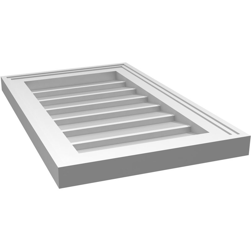 Cadre en brique, brun clair apprêté, H 22 po x l 14 po x P 1,5 po