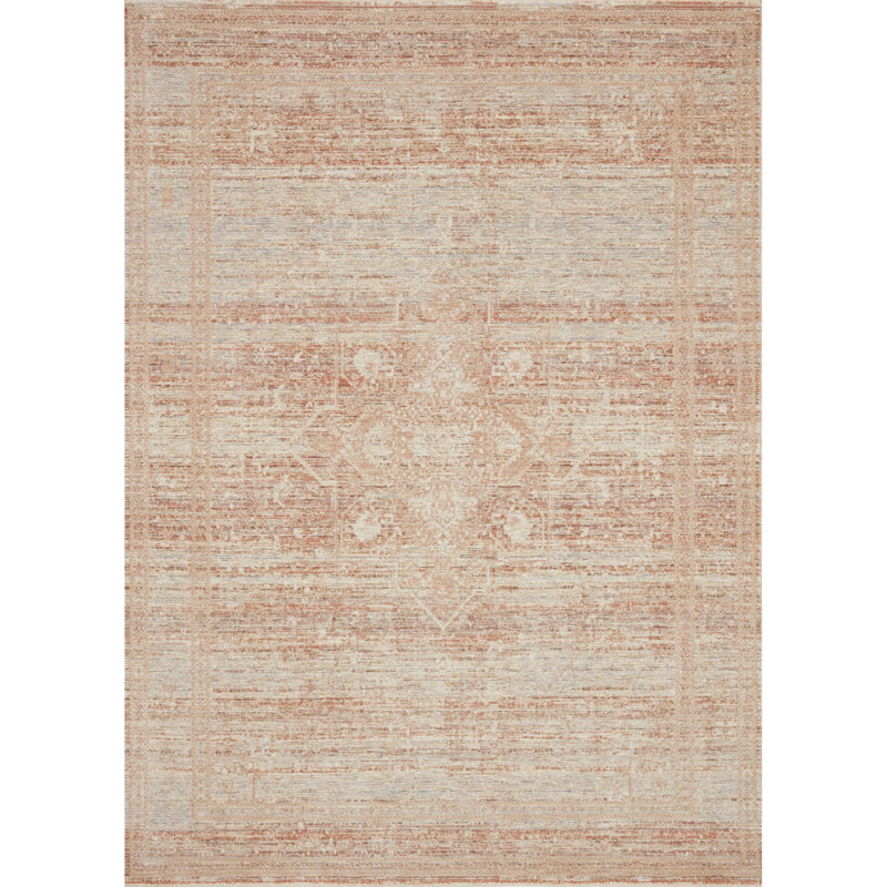 Ketilbiorn Oriental Indoor Rug, Round 5'7"