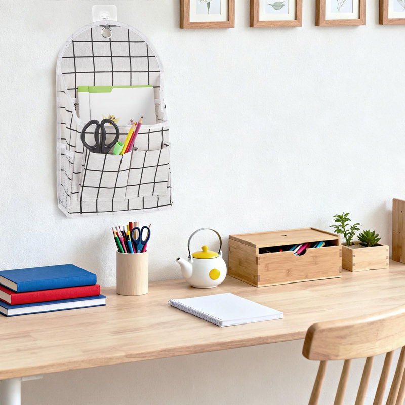 Boîte de rangement imperméable pour chambre en coton