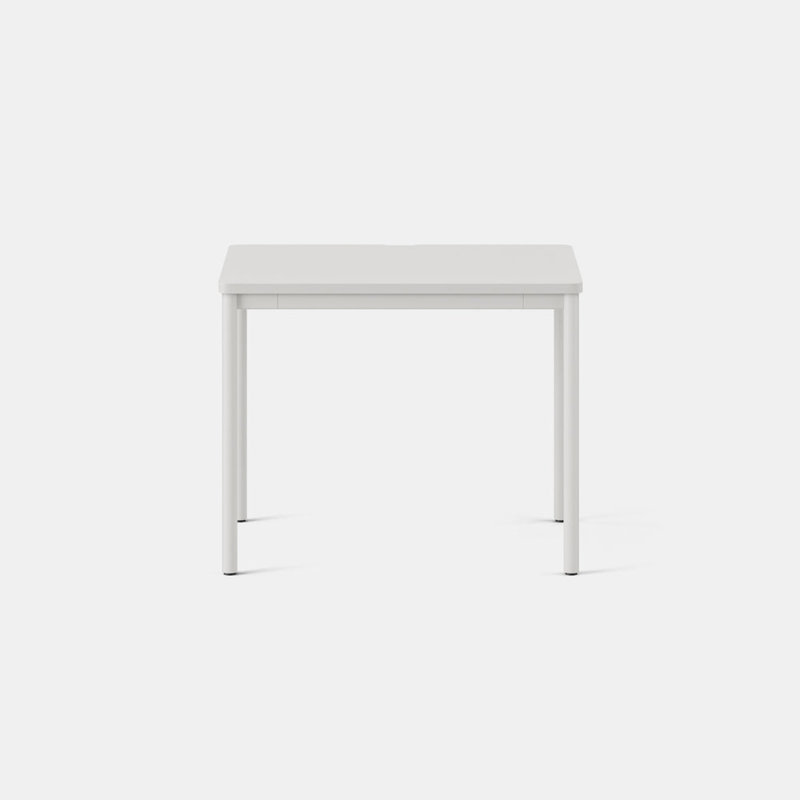 Daily Desk, White, White, 28.5" H x 36" W x 24" D
