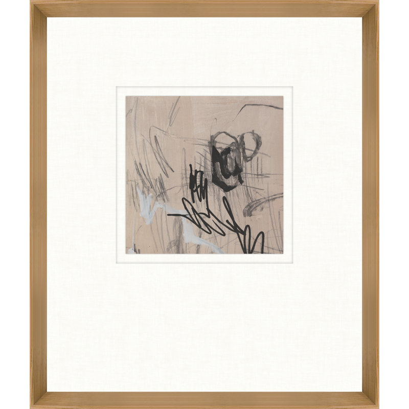 «Kate Marker Etch IV», impression encadrée sur papier par Kate Marker
