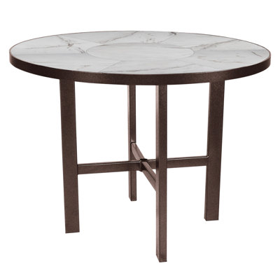 Round Porcelain Outdoor Bar Table