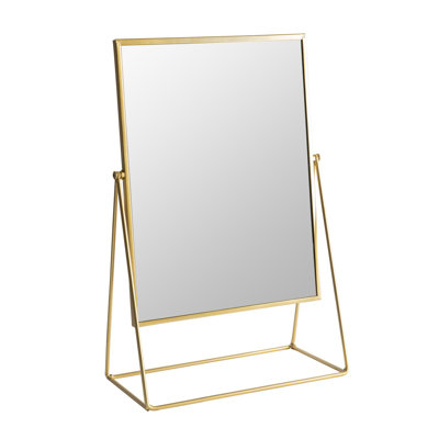 Harbour Housewares 32 x 50cm Rectangle Makeup Mirror