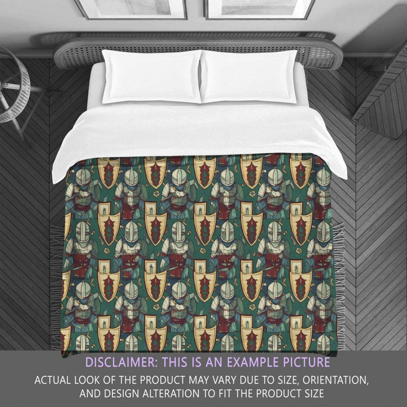 Machine Printed Comforter, Twin Extra Long Comforter