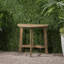 Table bistro d'extérieur pliante demi-ronde-44525029