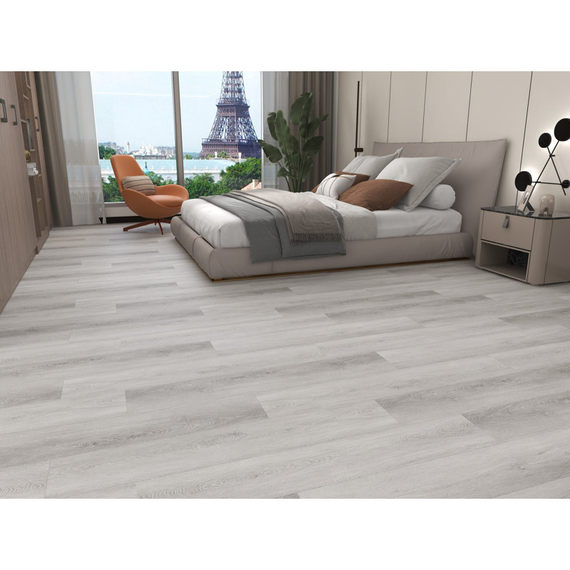 GLU-PRO 22 mil, Glue Down LVT Flooring, 3mm  Shaded Woodshed, Rustic Gray