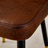 Faux Leather Upholstered Solid Back Side Chair-160234887