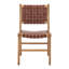 Chaise de salle à manger Roseder Feder (ensemble de 2) brun
