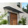 Palram - Canopia Aquila 10 ft. W x 3 ft. D Convex Door Awning