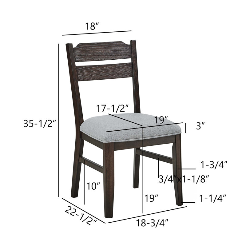 7pc Beautiful Rectangular Dining Table Set, 7 Pieces: Table, 6 Chairs