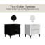Table de chevet en noir-300556612