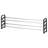 Expandable 20 Pair Stackable Shoe Rack