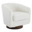 Upholstered Swivel Accent Chair