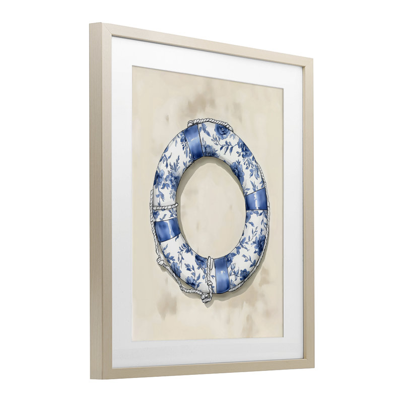 Imprimé floral floral sous-verre, design par Arlington Prints, H 16 po x l 13 po, Cadre de récolte en pin