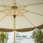 Parasol ventilé de table de patio, parasol d'extérieur, parasol de patio