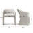 19" Seat Height Upholstered Waterproof Dining Armchair-357556152