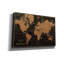 Red World Barrel Studio «World Map Industrial» par Sue Schlabach, impression sur toile par estampe numérique-166688482